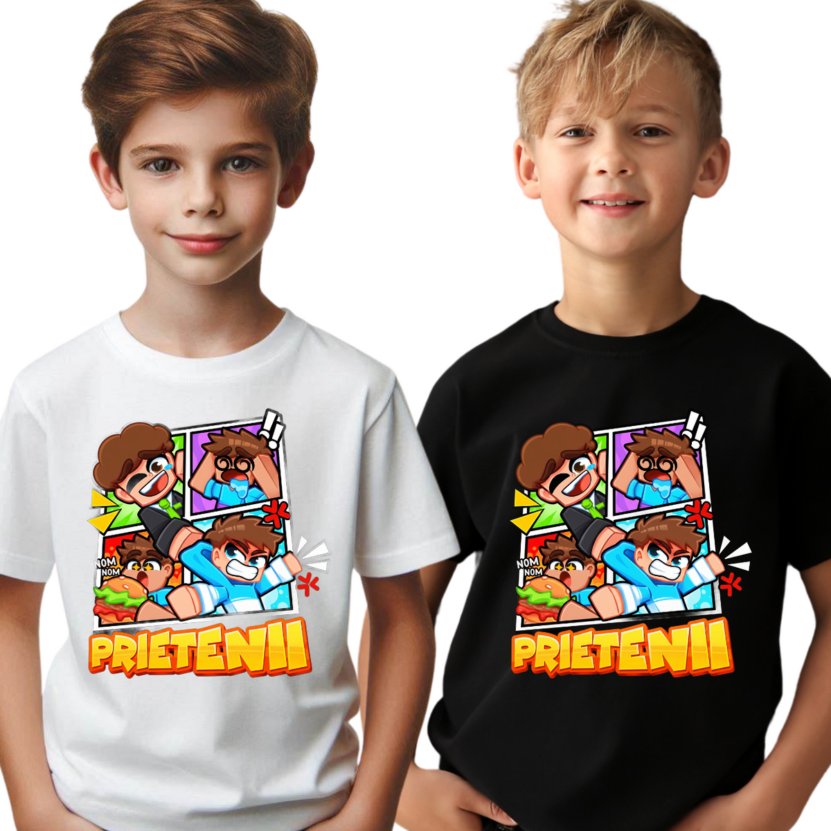 Tricou Copii Joac-o, Baaaaa cu Prietenii – Trendul Urban al Momentului