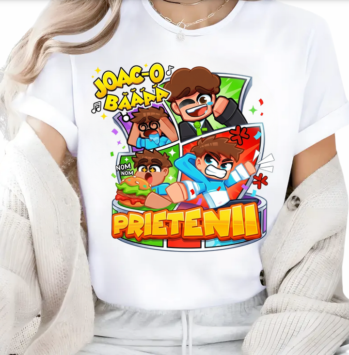 Tricou Copii Joac-o, Baaaaa cu Prietenii – Trendul Urban al Momentului