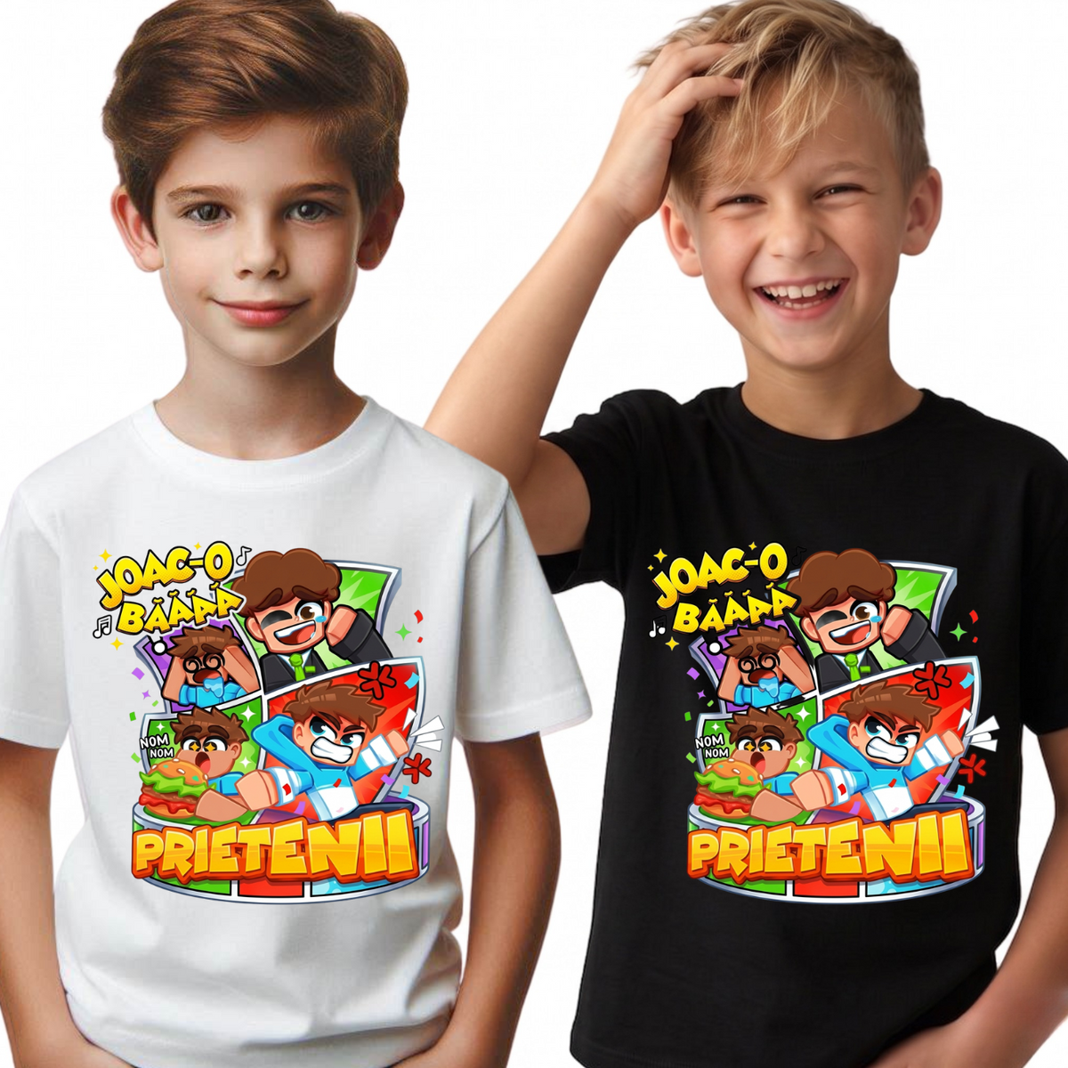 Tricou Copii Joac-o, Baaaaa cu Prietenii – Trendul Urban al Momentului