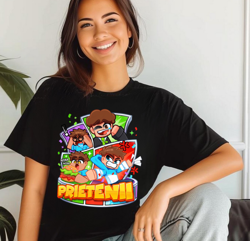 Tricou Copii Joac-o, Baaaaa cu Prietenii – Trendul Urban al Momentului