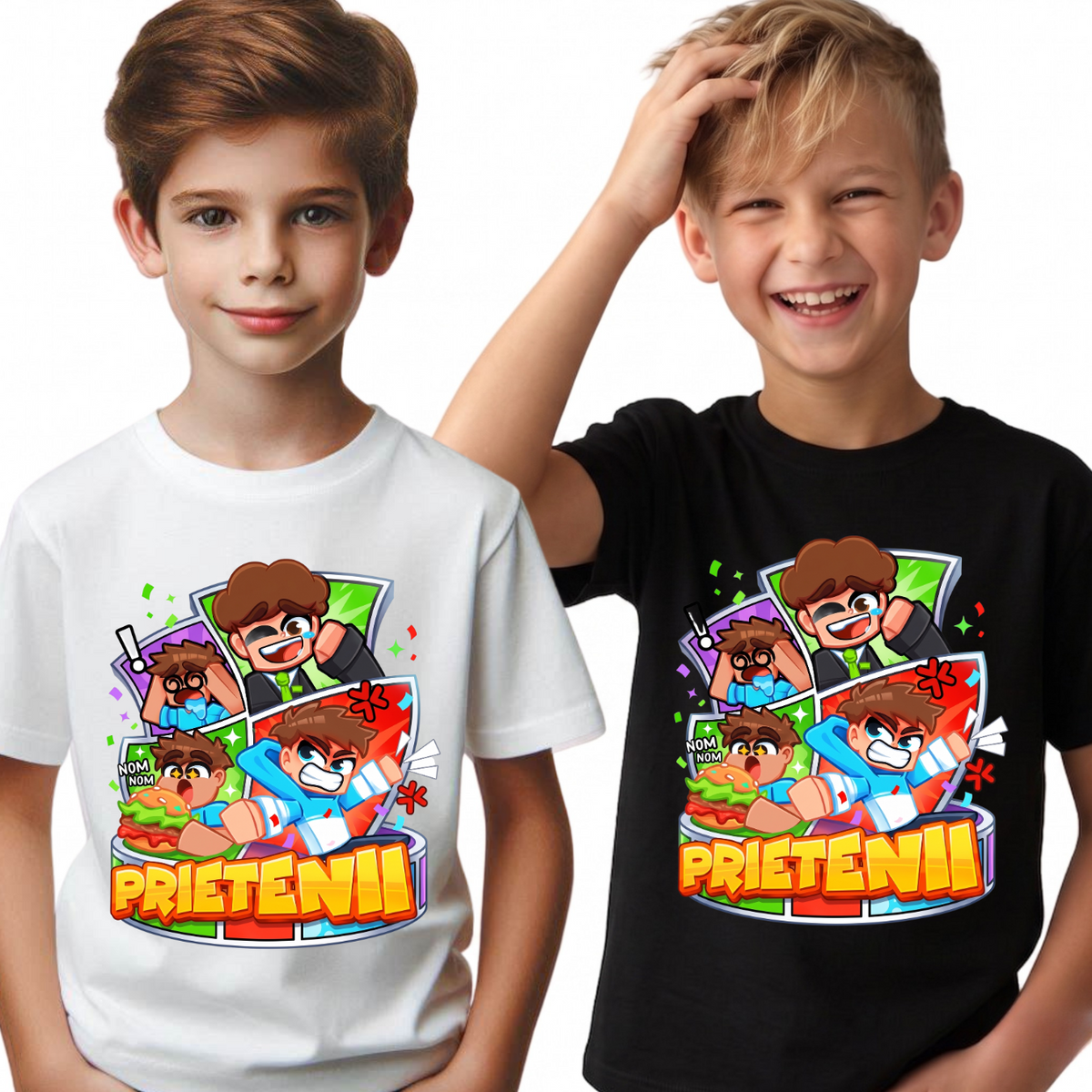 Tricou Copii Joac-o, Baaaaa cu Prietenii – Trendul Urban al Momentului