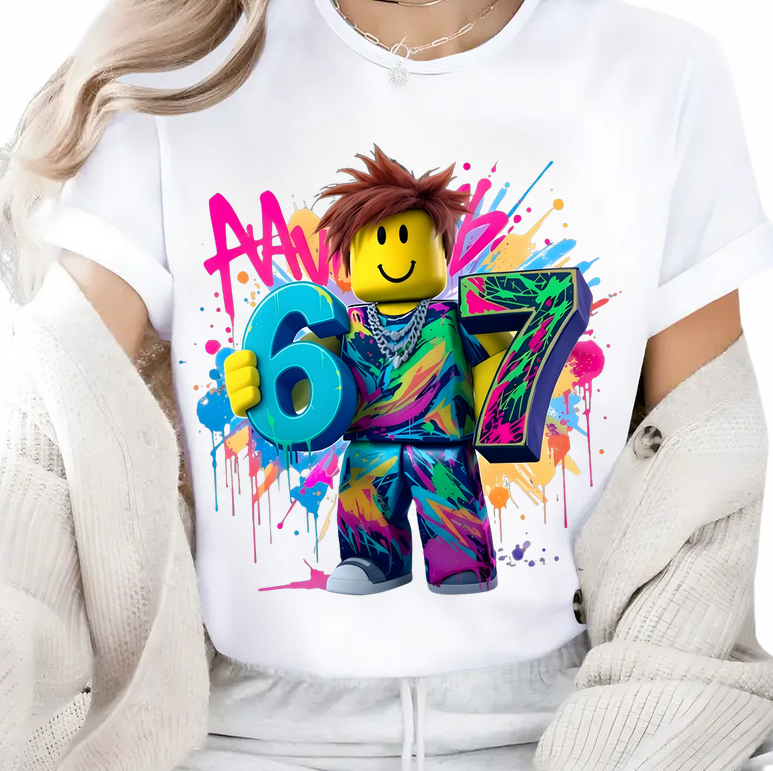 Tricou Copii „SIX SEVEN” – Trendul Urban al Momentului