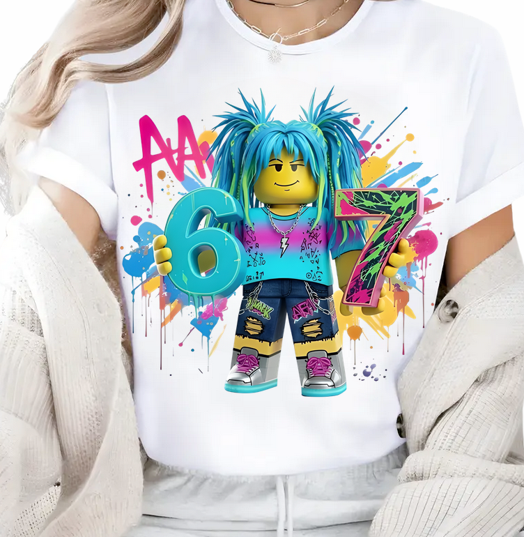 Tricou Copii „SIX SEVEN” – Trendul Urban al Momentului