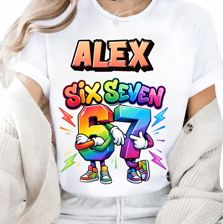 Tricou Copii „SIX SEVEN” – Trendul Urban al Momentului