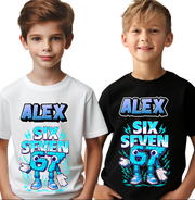 Tricou Copii „SIX SEVEN” – Trendul Urban al Momentului