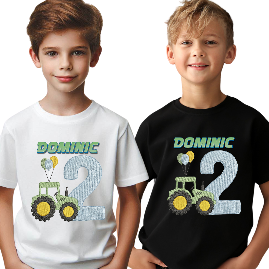 Tricou cu  Masina cu Cifră Aniversară Official| Cadou Personalizat e-CADOU