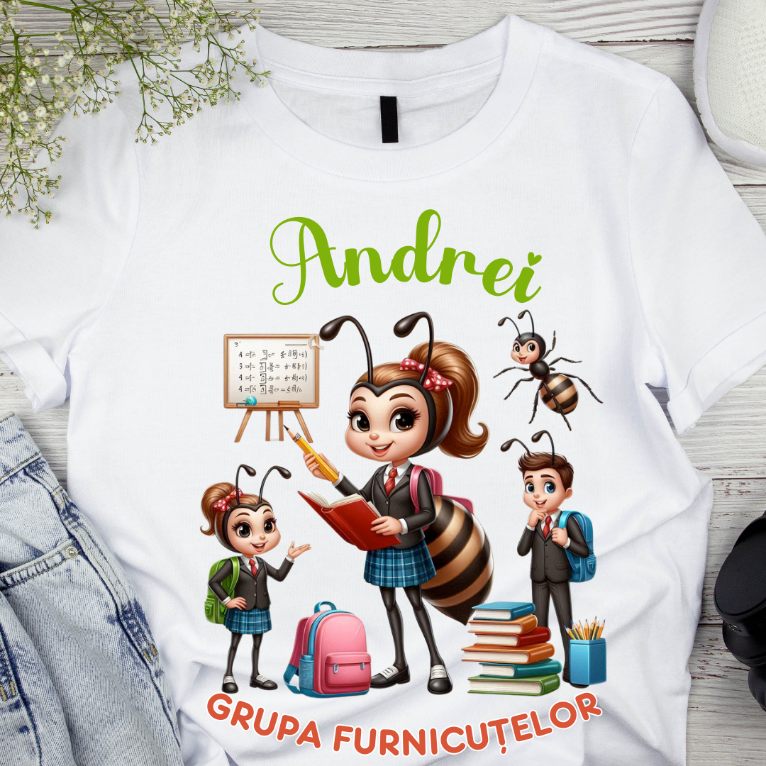 Tricou Clasa furnicutelor pentru scoala sau gradinita  ABS1068.44