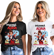 Tricou personalizat invatatoare la Clasa buburuzelor– Cadou Inspirat pentru Școală