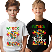 Tricou LEGO cu Cifră Aniversară „Official” – Cadou Personalizat pentru Copii | e-CADOU
