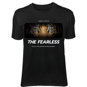 Tricou negru barbati personalizat The Fearless