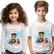 Tricou personalizat absolvire Clasa albintelor cu text sau poze ABS2002