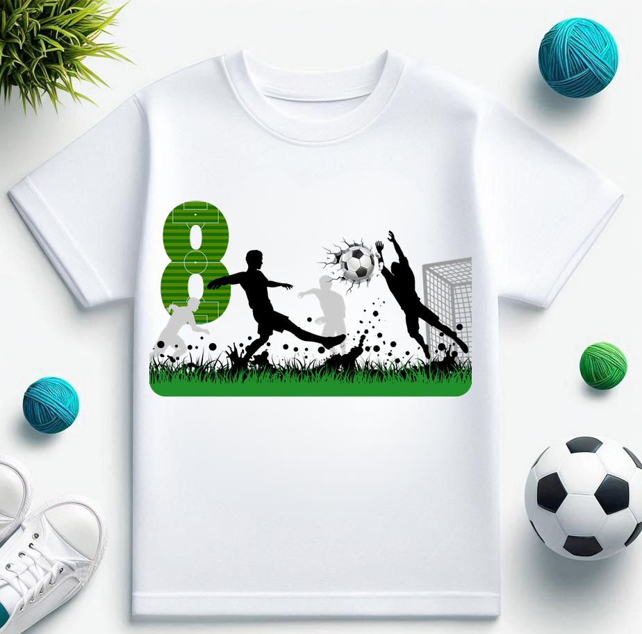 Tricou personalizat aniversar Fotbaliști - Cadou Perfect pentru Iubitorii de Fotbal