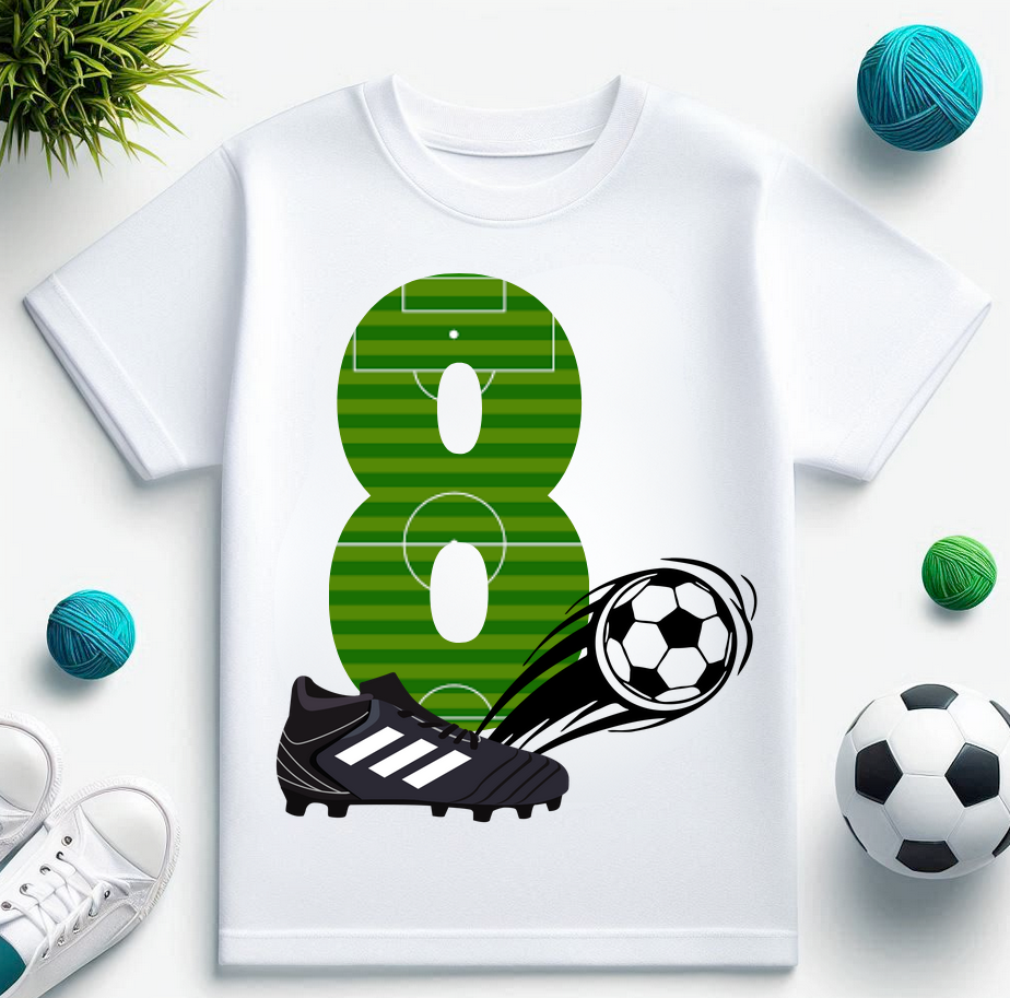 Tricou personalizat aniversar Fotbaliști - Cadou Perfect pentru Iubitorii de Fotbal