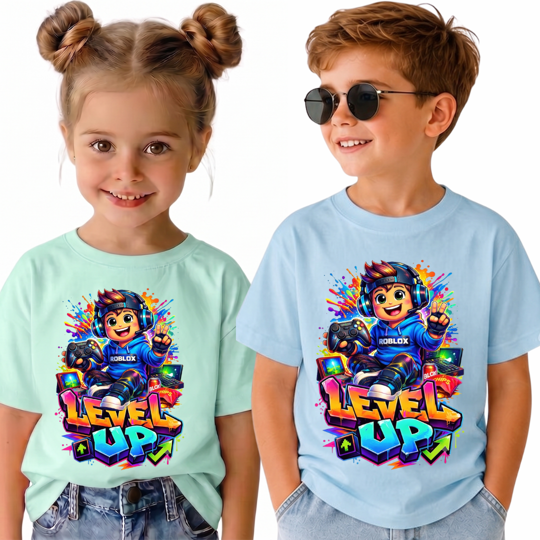 Tricou Personalizat Copii tematica Roblox