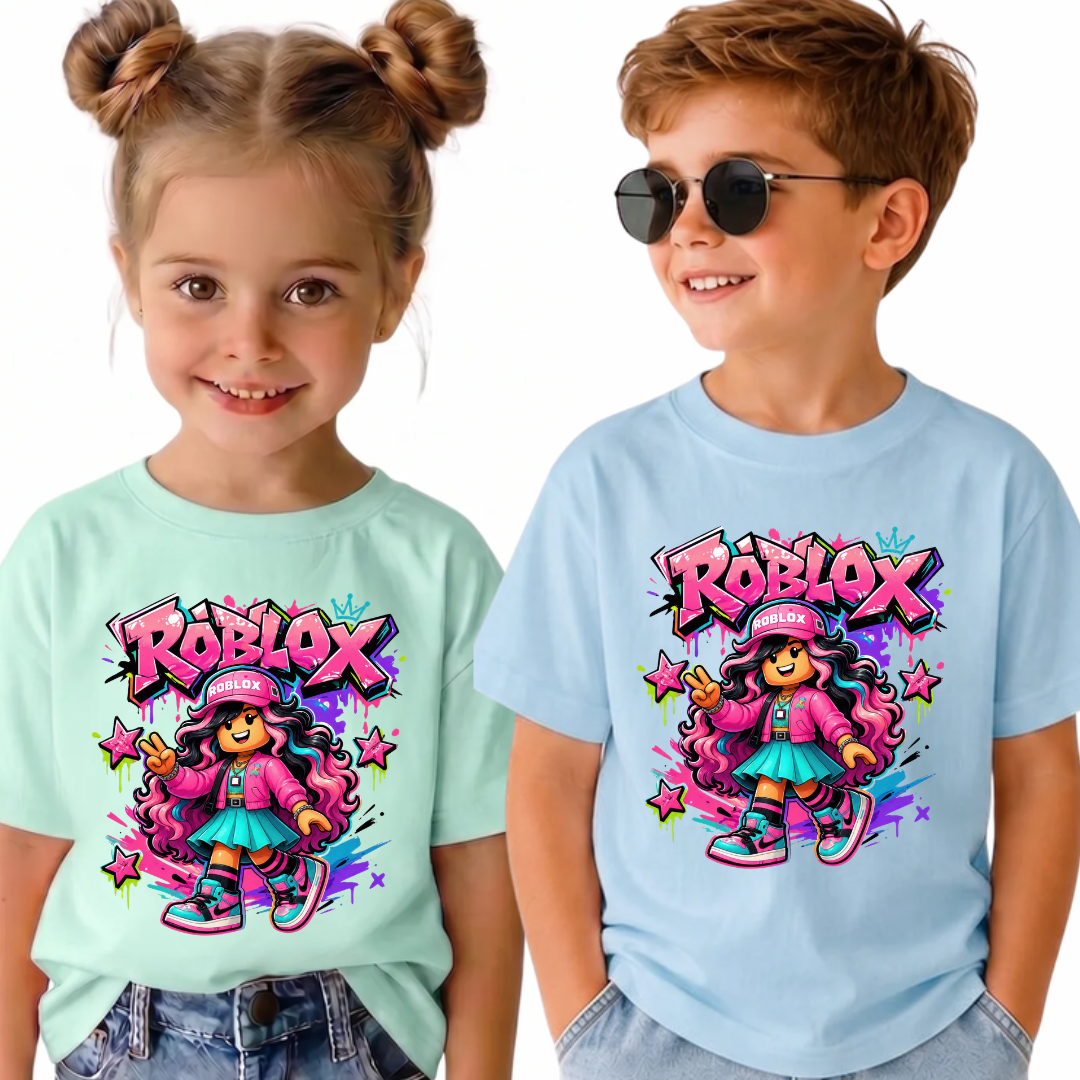 Tricou Personalizat Copii tematica Roblox