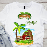 Tricou personalizat pentru absolvire Clasa exploratorilor  cu text sau poze ABS1035
