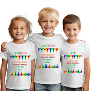 Tricou personalizat pentru absolvire cu text sau poze, unisex Absolvent Promotia 2024 ABS1011