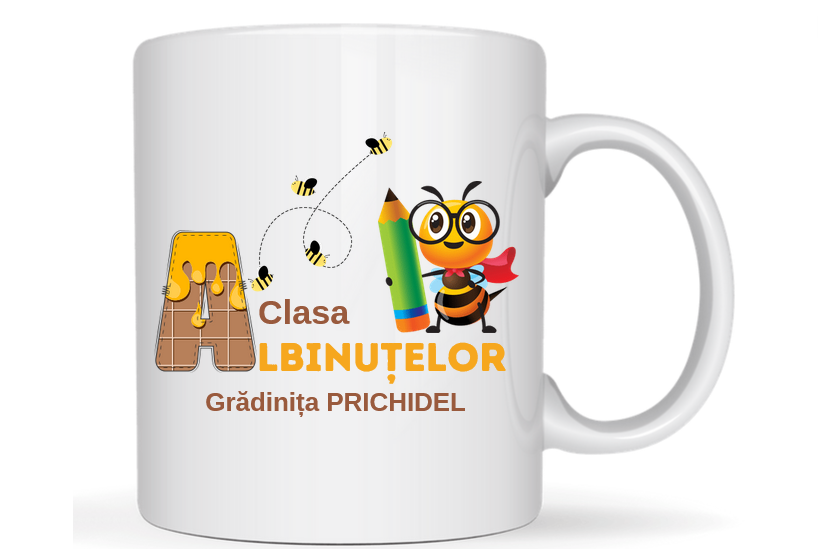 Tricou personalizat pentru absolvire  Grupa albinutelor cu text sau poze ABS1018