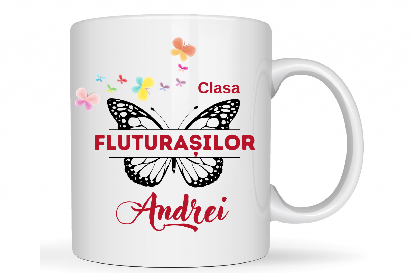 Tricou personalizat pentru absolvire  Grupa fluturasilor cu text sau poze ABS1021