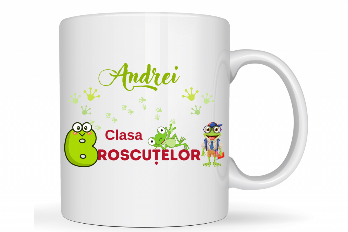 Tricou personalizat pentru absolvire  Grupa broscutelor cu text sau poze ABS1022