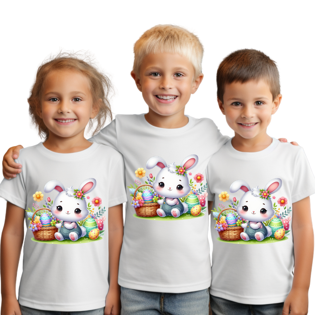 Tricou personalizat pentru copii iepuras paste  TCP316