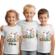 Tricou personalizat pentru copii iepuras paste  TCP319
