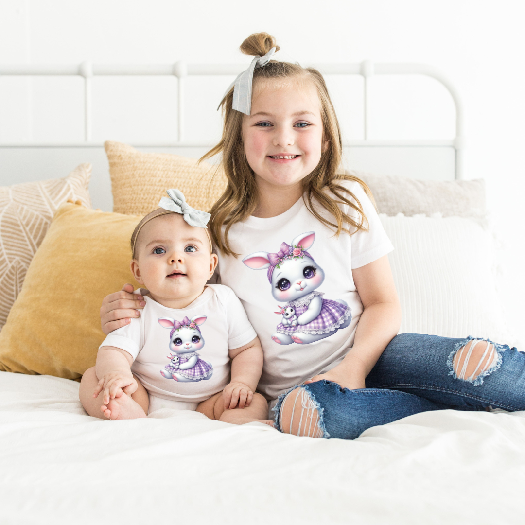 Tricou personalizat pentru copii iepuras paste  TCP320