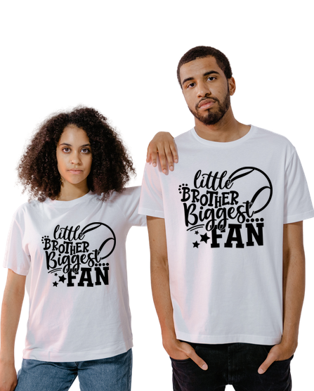 Tricou personalizat Little Brother Biggest tenis TNS5011