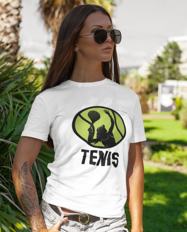 Tricou personalizat pentru iubitoarele de tenis TNS50001