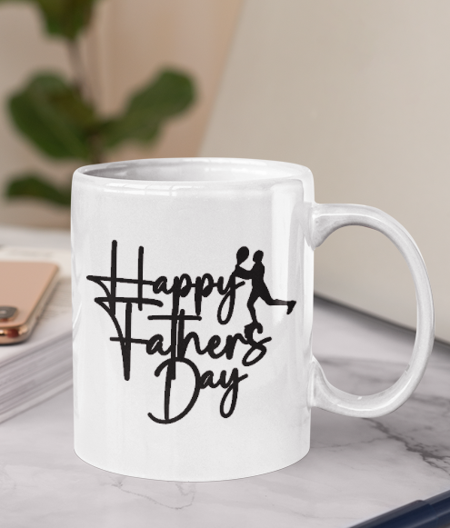 Tricou personalizat pentru Happy Fathers day tenis TNS5010