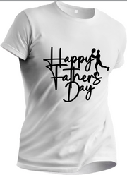 Tricou personalizat pentru Happy Fathers day tenis TNS5010