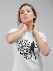 Tricou personalizat pentru iubitorii de tenis Sunt fanul tau TNS5008