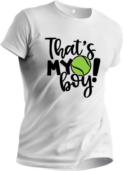 Tricou personalizat pentru iubitorii de tenis That's my boy TNS5007
