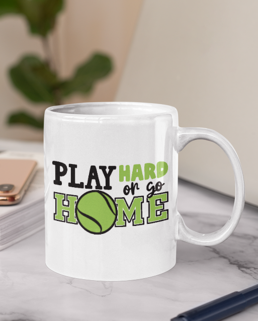 Tricou personalizat Play Hard Or Go Home tenis TNS5013