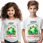 Tricou Personalizat Saptamana verde si Ziua Pământului clasa buburuzelor material  bumbac TSV113