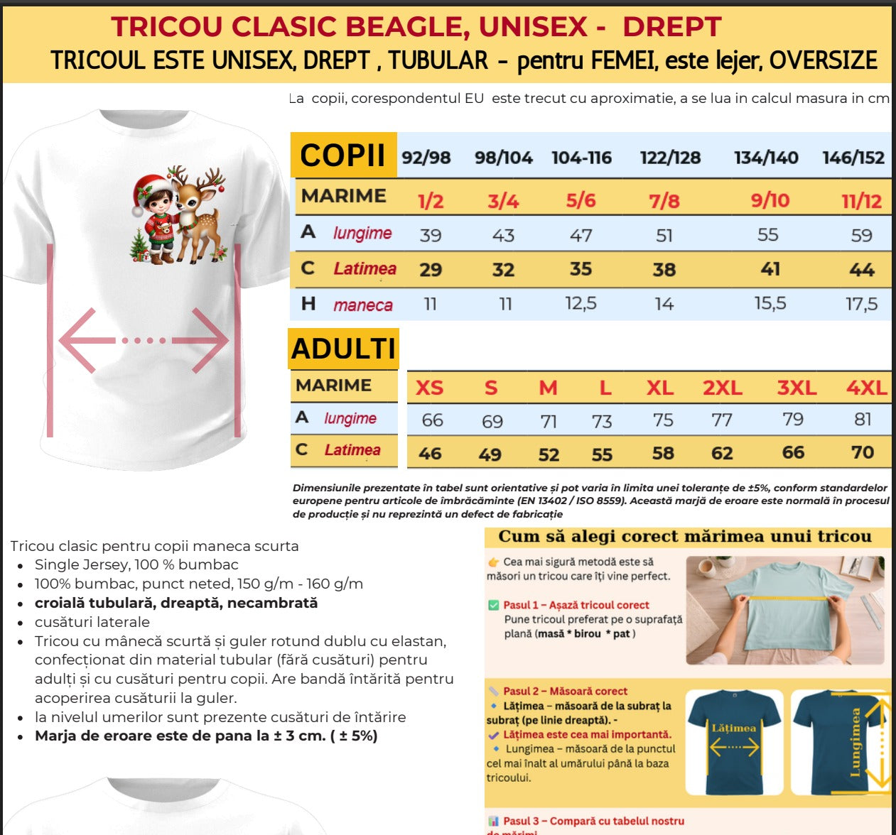 Tricou Personalizat Clasa citezatorilor din bumbac TSV229.2- e-CADOU