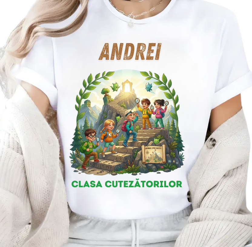 Tricou Personalizat Clasa citezatorilor din bumbac TSV229.1- e-CADOU