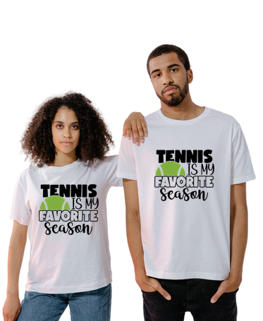 Tricou personalizat Tenis is my favorite seazon  TNS5015