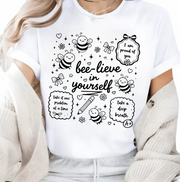Tricou Special pentru Educatoare de albinute - un cadou cu Design Elegant