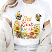 Tricou Special pentru Educatoare de albinute - un cadou cu Design Elegant