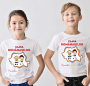 Tricou traditional absolvire elevi hora unirii Clasa Romanasilor ABS11203
