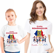 Tricou traditional absolvire elevi hora unirii Clasa Romanasilor ABS11206