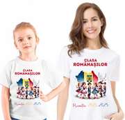 Tricou traditional absolvire elevi hora unirii Clasa Romanasilor ABS11207