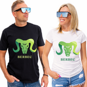 Tricou zodiac BERBEC personalizat cu text sau poze, unisex TBER122