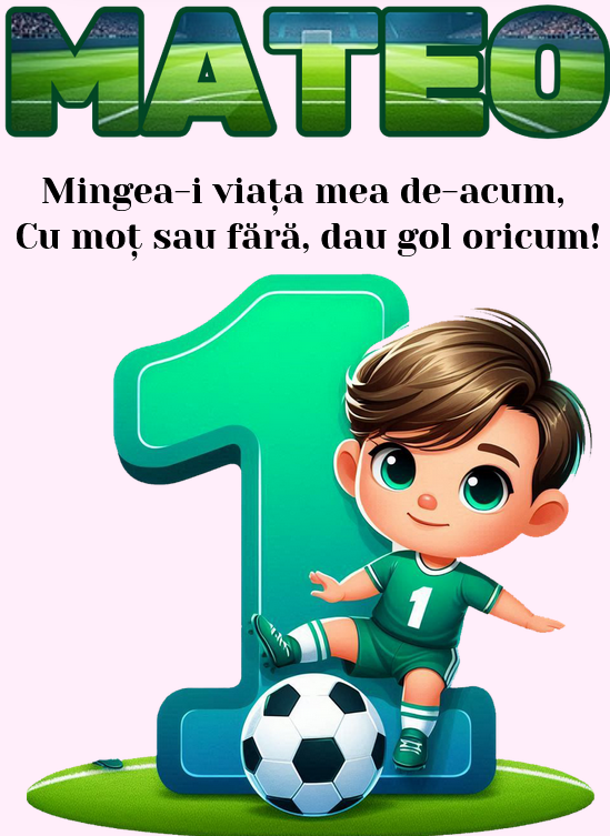 Tricouri Family Aniversare Personalizat pentru mot – Cadou Haios pentru Copii și Părinți | Model Tematic Fotbal