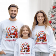 Tricouri Family mama, tata si copii personalizate cu tematica de Craciun, Cadoul perfect de craciun 12658