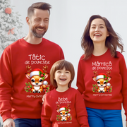 Tricouri Family mama, tata si copii personalizate cu tematica de Craciun, Cadoul perfect de craciun 12659