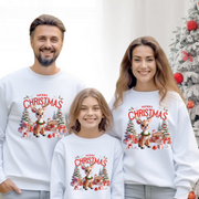 Tricouri Family mama, tata si copii personalizate cu tematica de Craciun, Cadoul perfect de craciun 12660