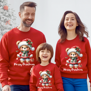 Tricouri Family mama, tata si copii personalizate cu tematica de Craciun, Cadoul perfect de craciun 12663