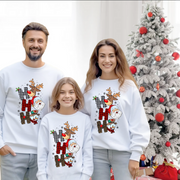 Tricouri Family mama, tata  si copii personalizate cu tematica de Craciun,  Craciun Fericit 12264